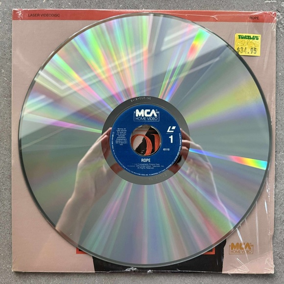 “ROPE” LASERDISC LD (1948) ALFRED HITCHCOCK - Picture 3 of 3